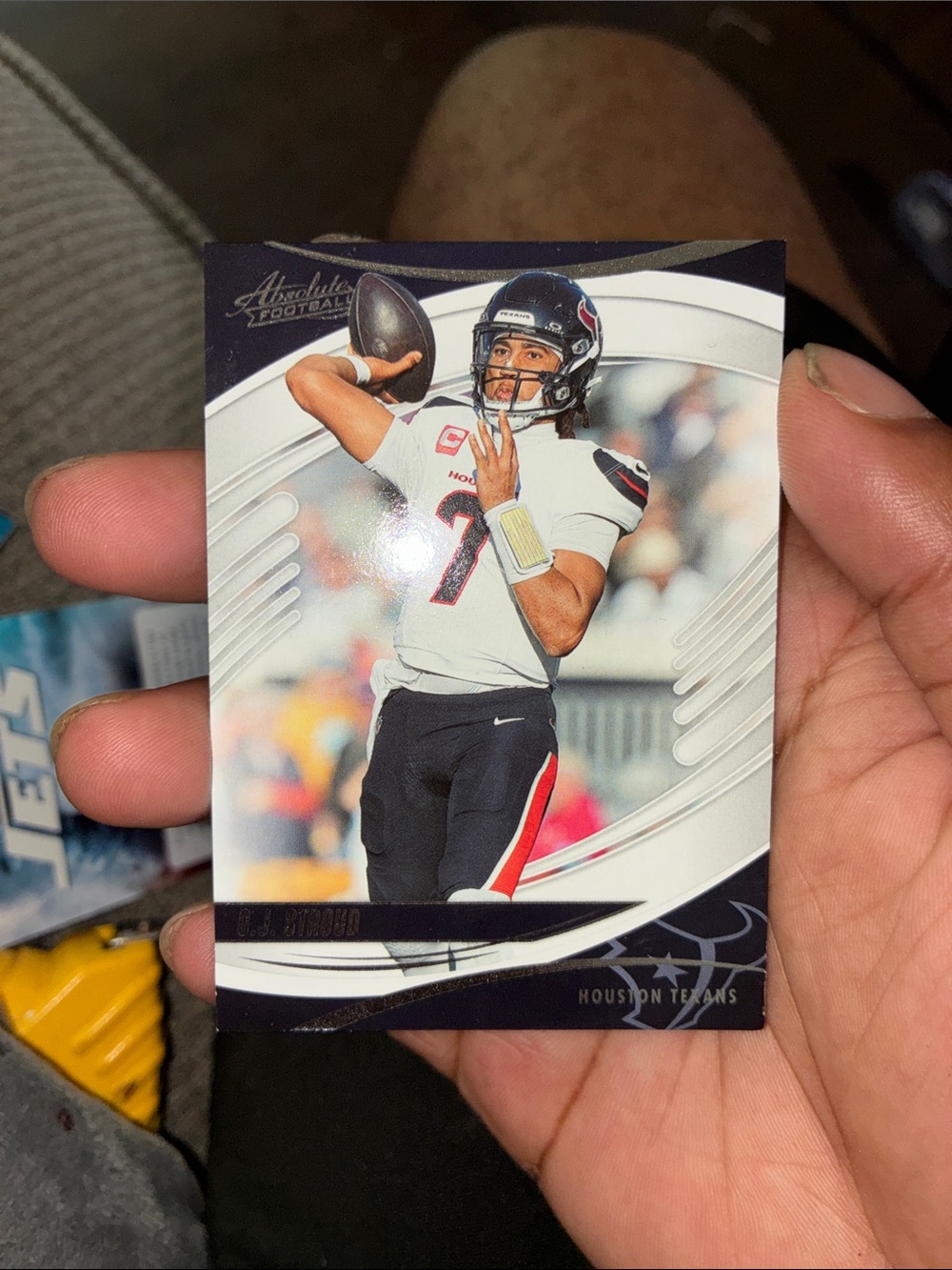 Panini C.J. Stroud Football Card - Navy, White & Red Accents